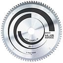 Hoja de Sierra Circular Bosch 10" 80 Dientes Aluminio y Multimaterial